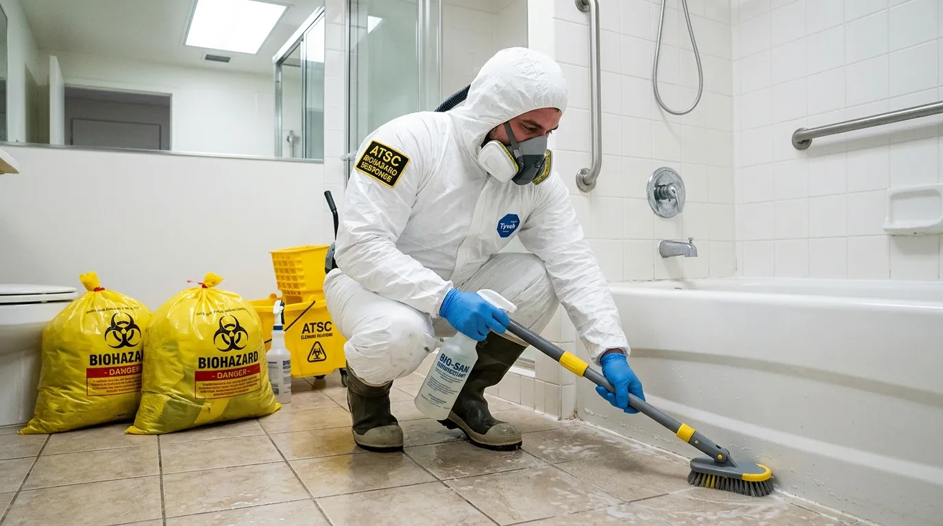 Decontamination equipment deployed for Blood Cleanup in Park Hills